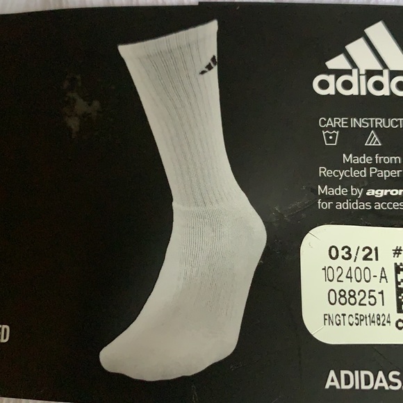 6 pairs socks set Adidas Men’s Cushioned Crew - Picture 11 of 16